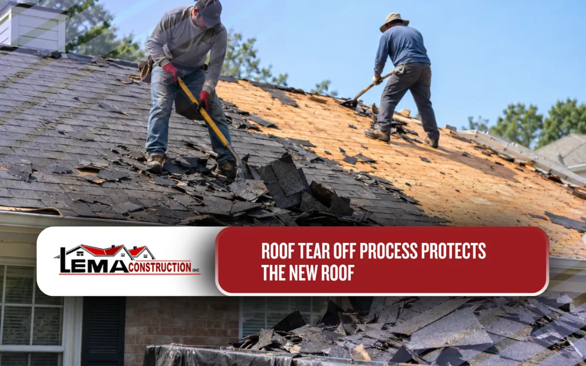Roof Tear Off Process Protects The New Roof