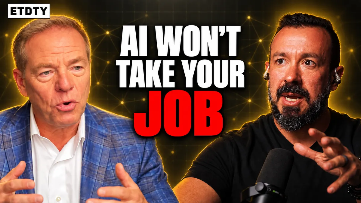 Kevin Surace explains why AI will replace joyless work, how people stay valuable, and why joy and curiosity create lasting success.