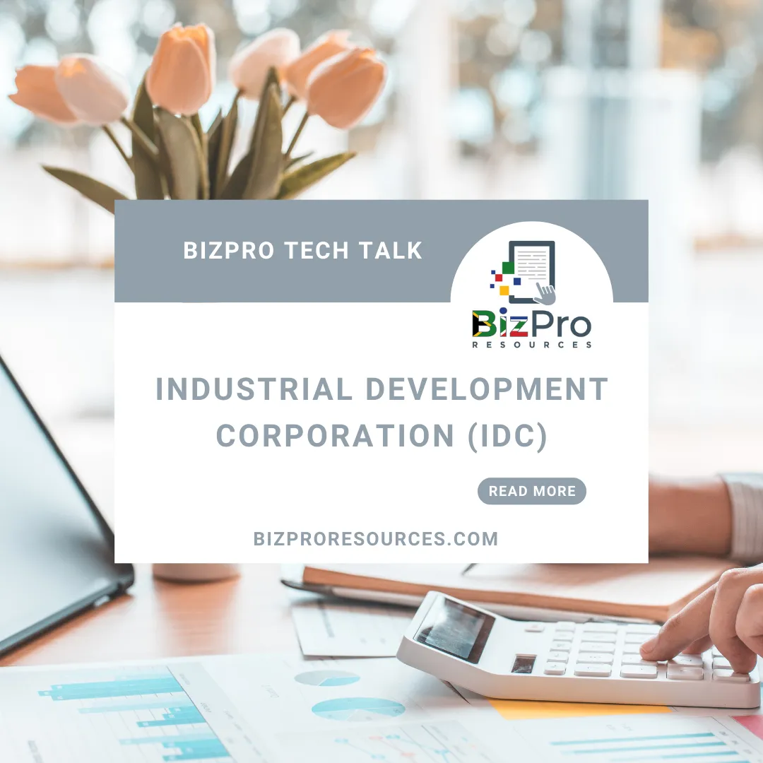 Business Funding: Understanding the Industrial Development Corporation (IDC)