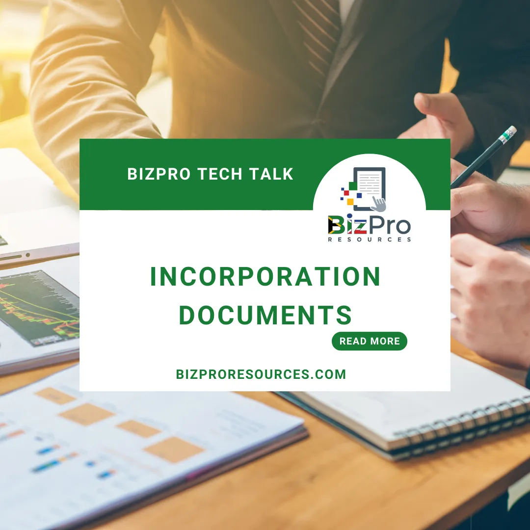 Incorporation Documents