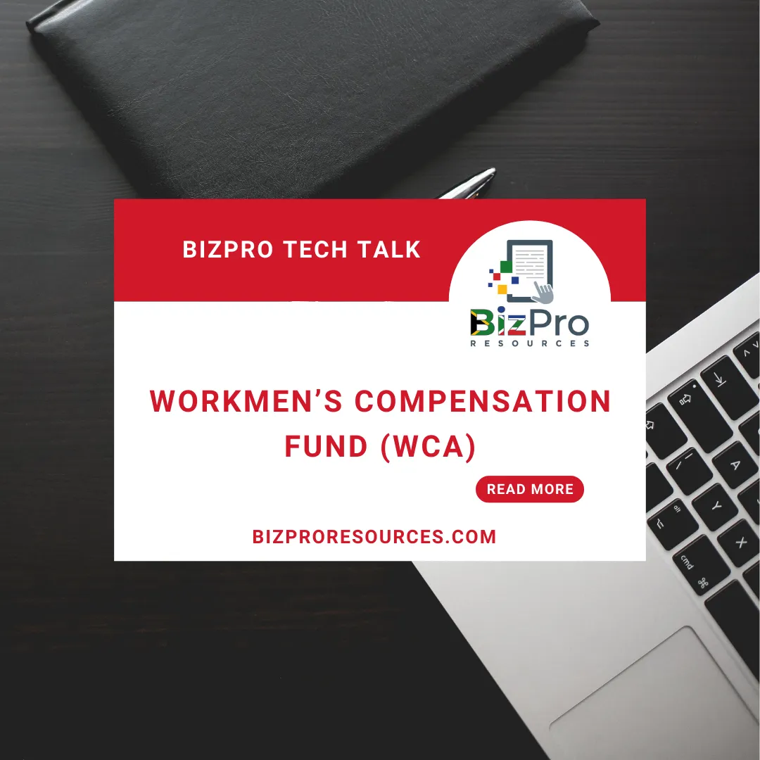 Licenses & Registrations: Workmen's Compensation Fund (WCA)