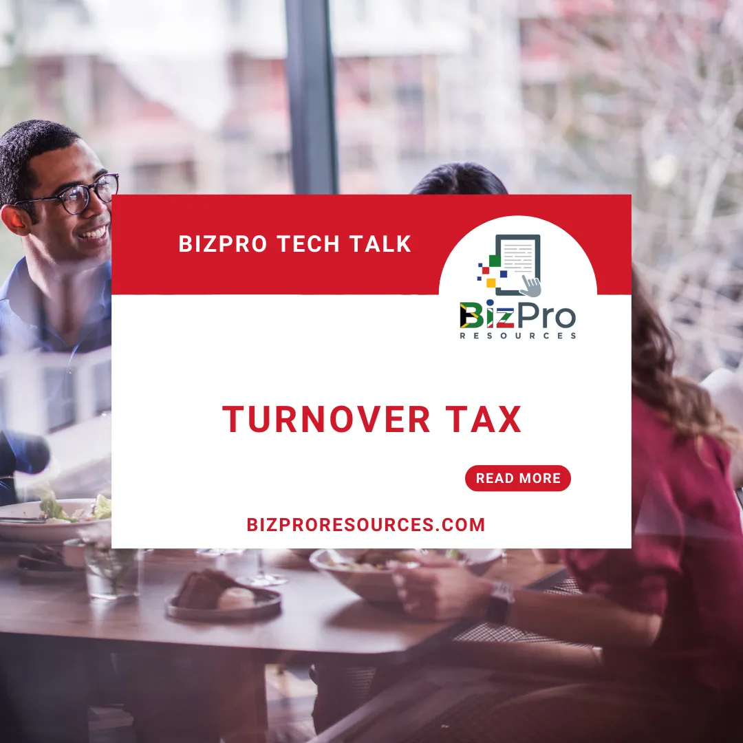 Small Business Tax: Turnover Tax for Small Businesses in South Africa