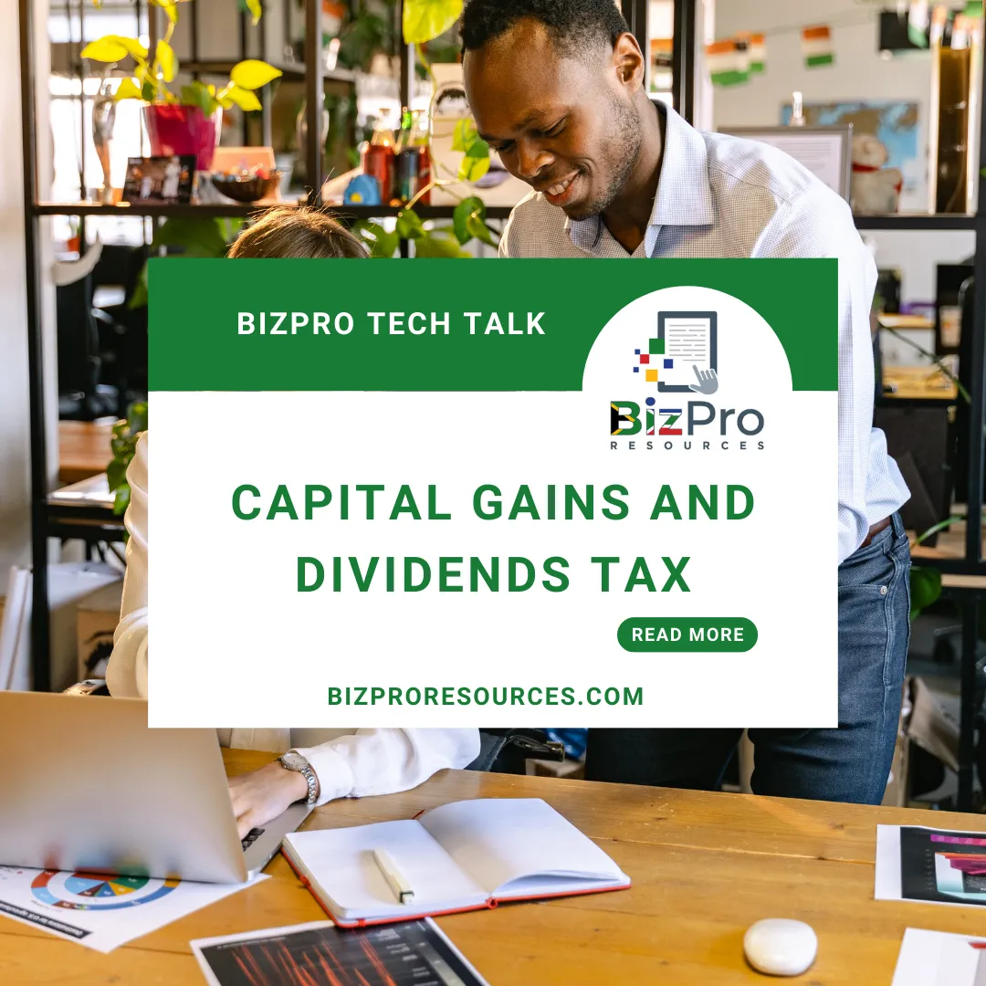 Small Business Tax: Capital Gains Tax and Dividends Tax Explained for South African Business Owners