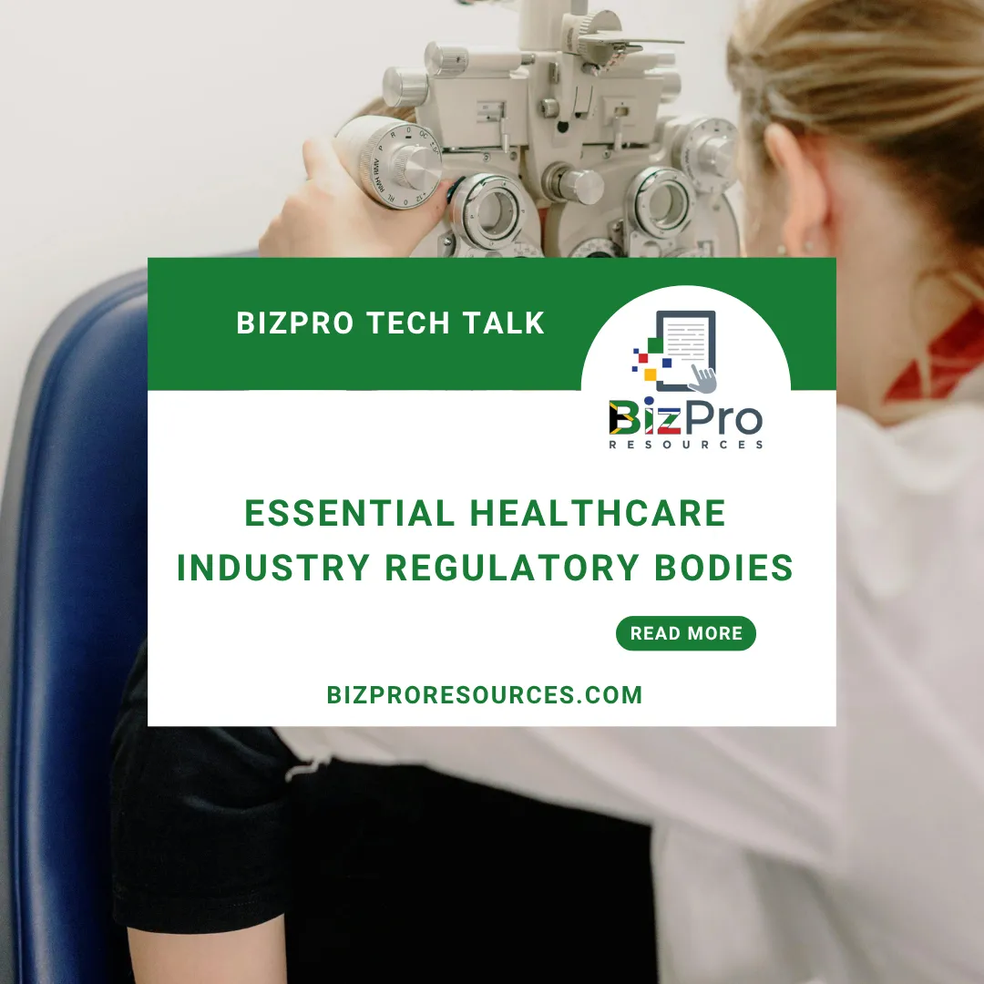 Essential Organizations: Healthcare Regulatory Bodies