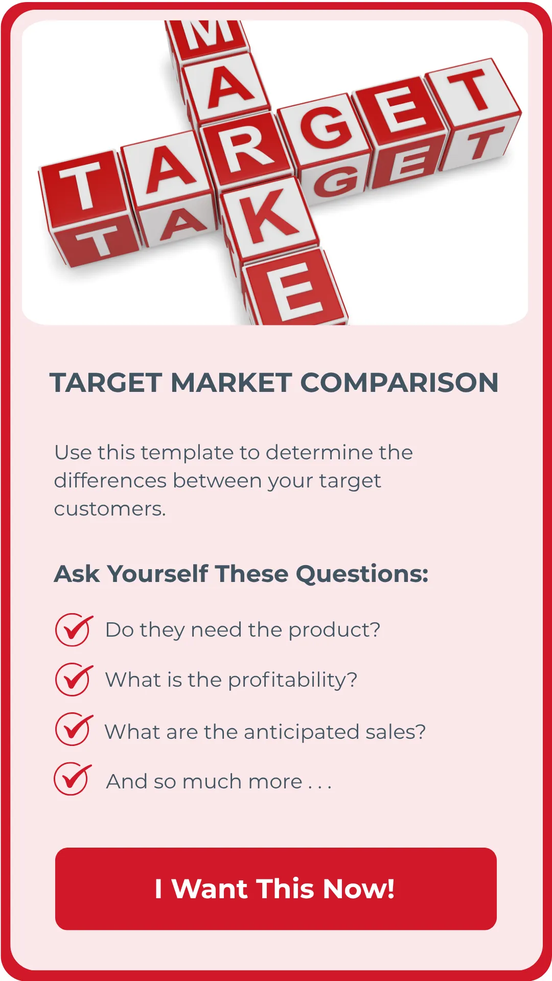 BizPro Target Market Comparison