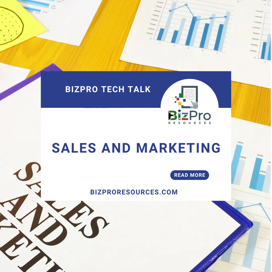 Sales and Marketing