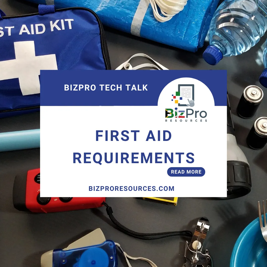 OHS: First Aid Requirements and Emergency Preparedness for Small Businesses