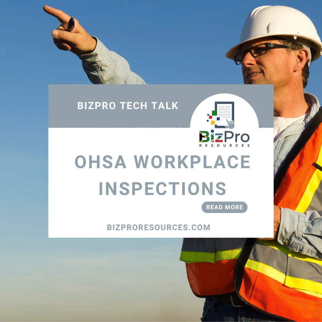 OHS: Workplace Inspections and Safety Checklists