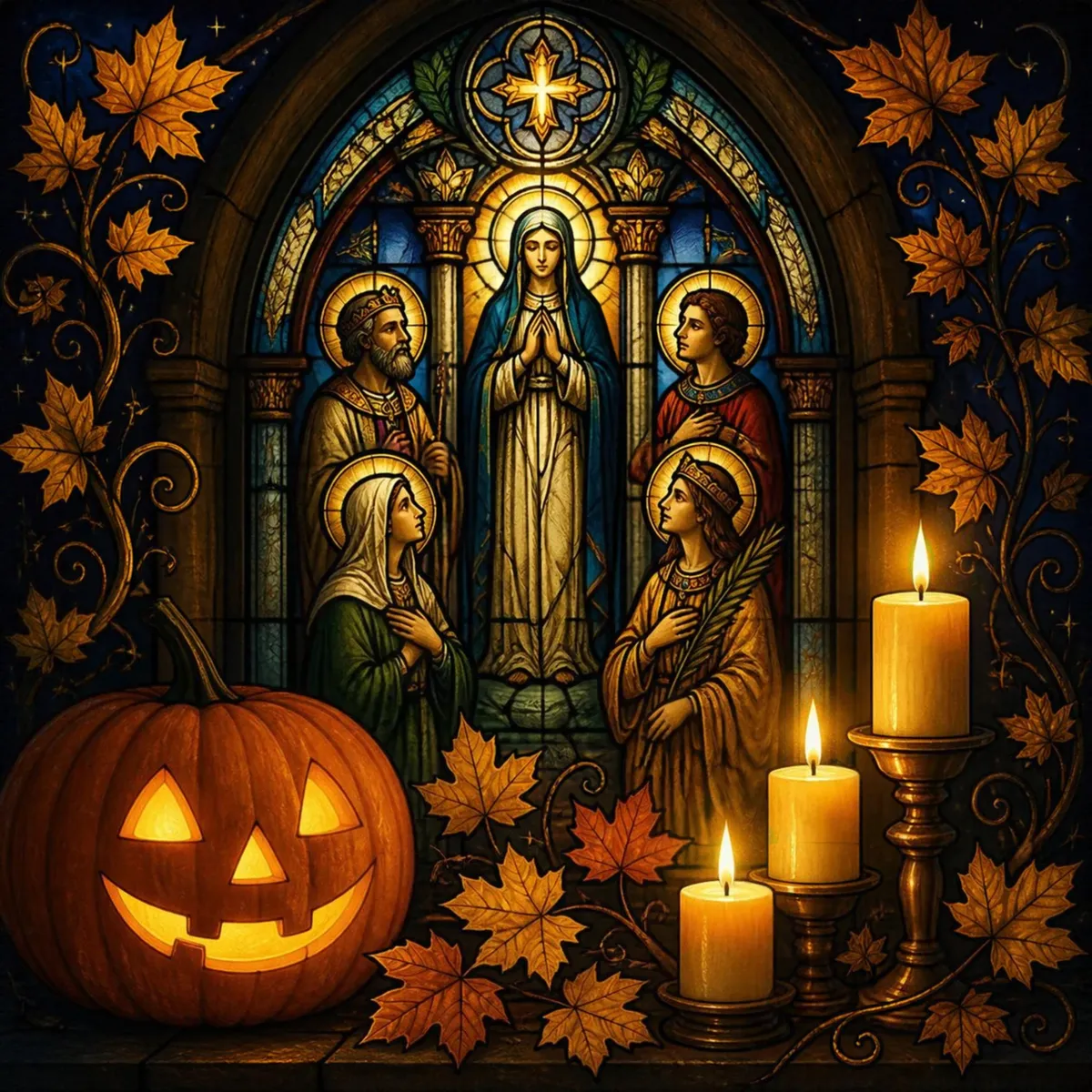 All Saints and Halloween