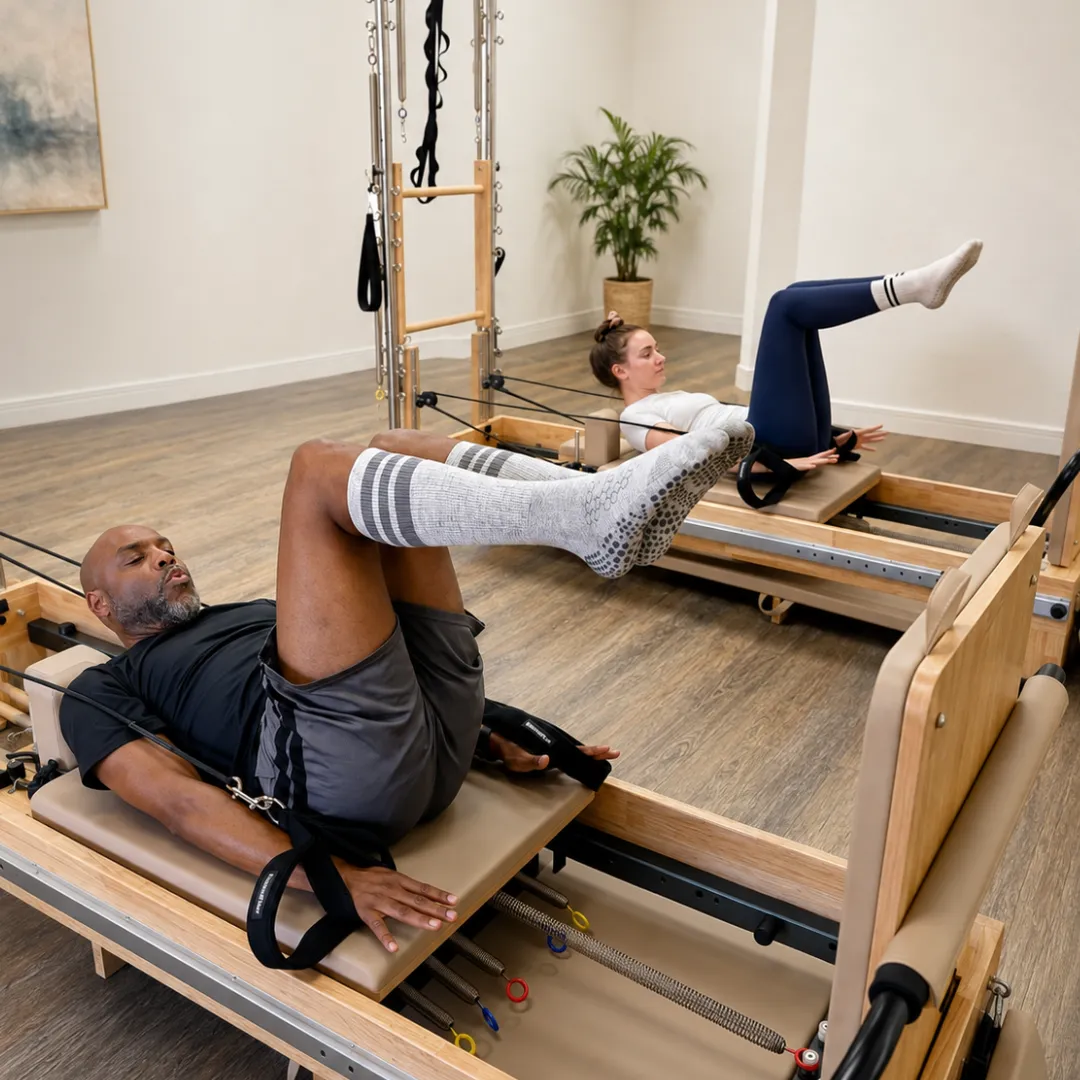 High-Performing Adults Pilates Session