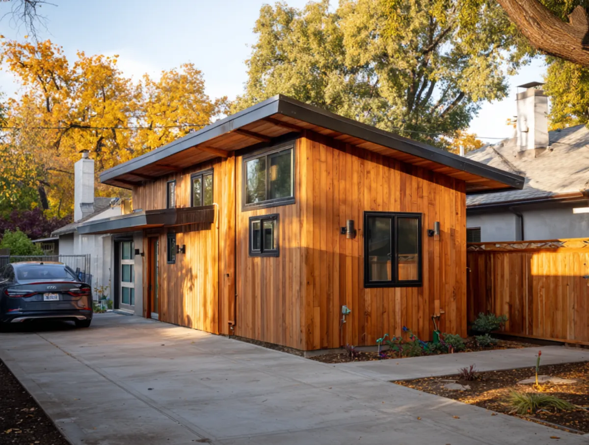 Two story home with seamless exterior addition blending with original design built to expand living space and increase property value