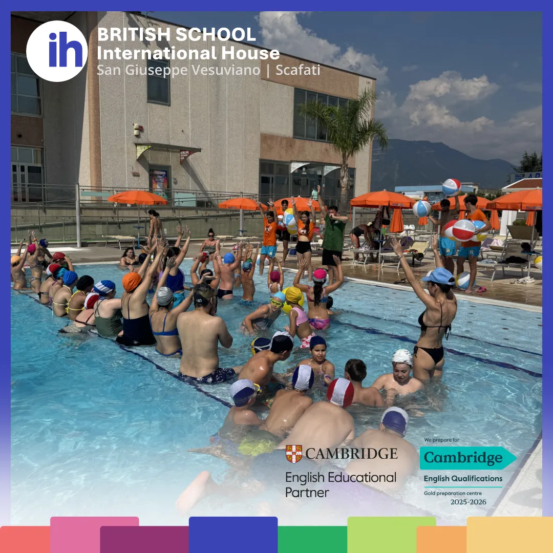 Festa in piscina per la British School IH