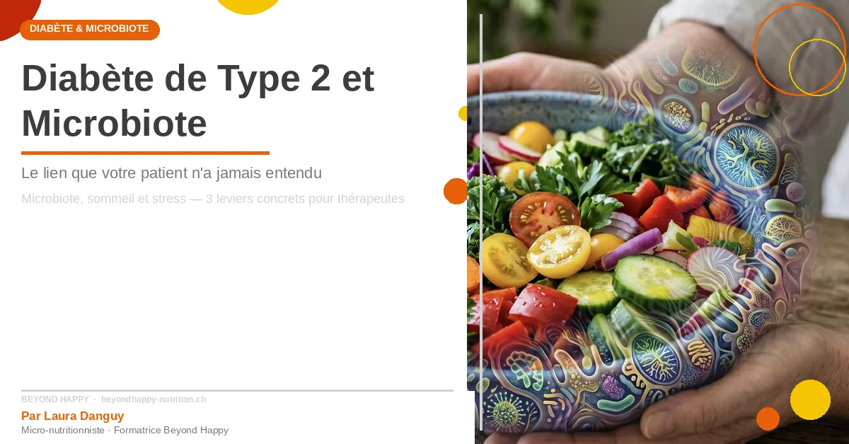 légumes microbiote diabète type 2 nutrition thérapeute Beyond Happy