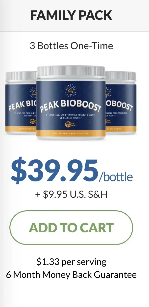 Peak BioBoost order