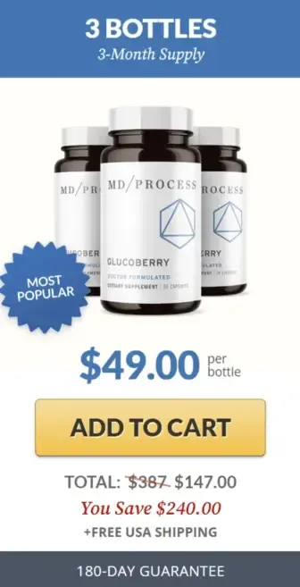 GlucoBerry order three