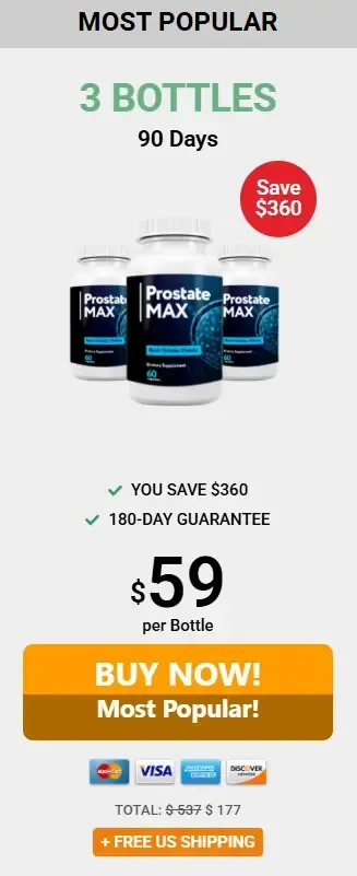 Prostate Max order