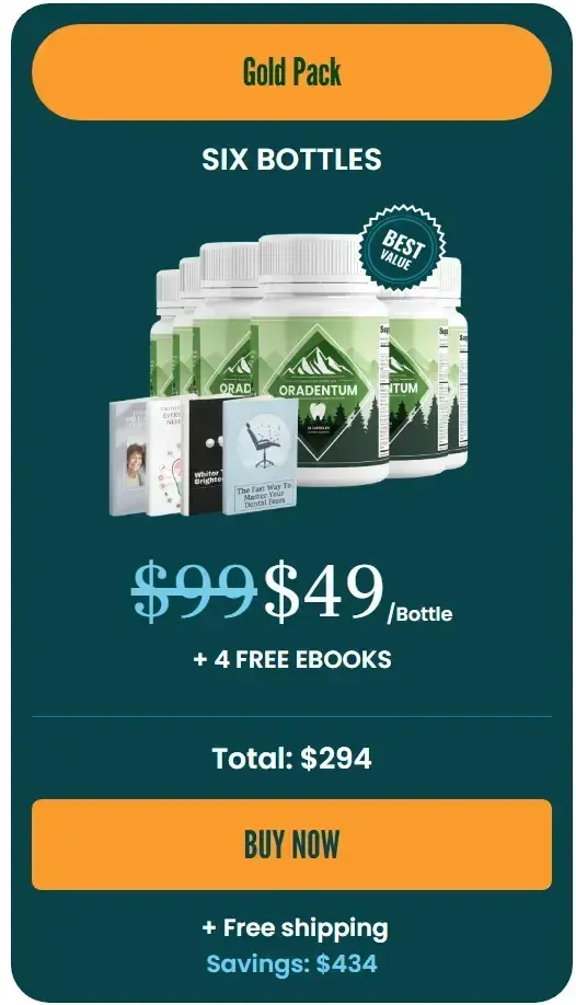 buy six ORADENTUM 