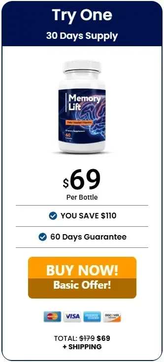 Memory Lift one bottle