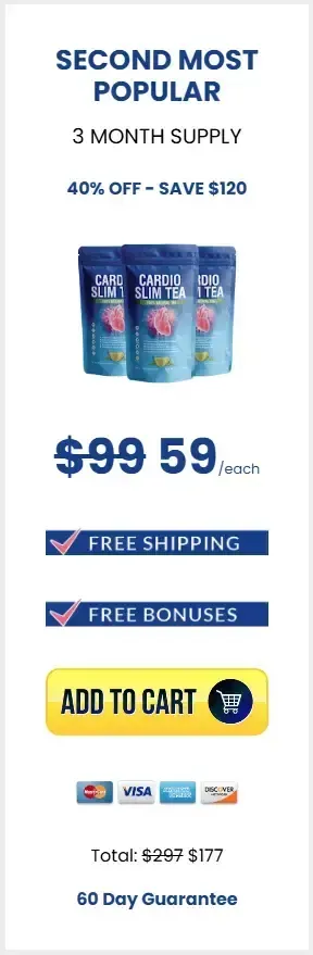 order Cardio Slim Tea