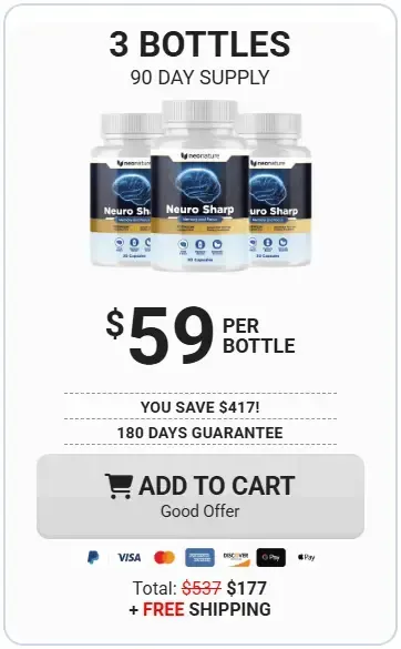buy three Neuro Sharp