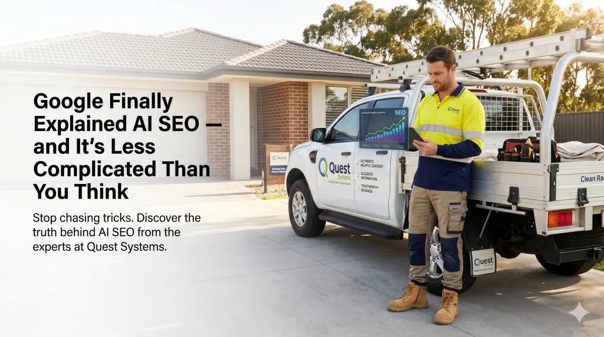 ai seo for tradies australia
