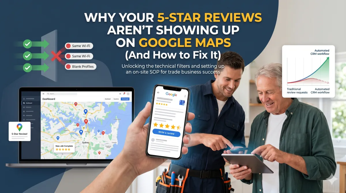 Why Your 5-Star Reviews Aren't Showing Up on Google Maps (And How to Fix It)