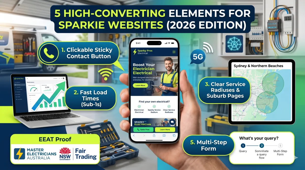 Electrician website blog cover image