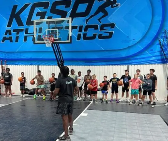 Basketball class at Katy Gymnastics