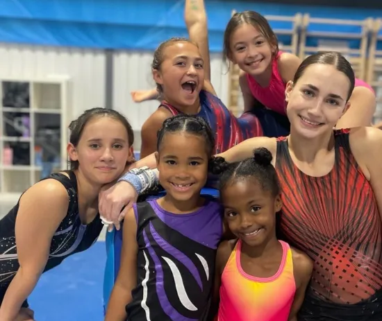 young kids at Katy Gymnastics