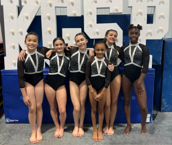 Competitive gymnastics at Katy Gymnastics