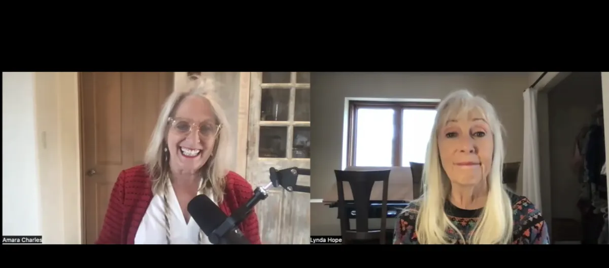 Amara-Charles-with- Lynda-Hope-Podcast-Interview