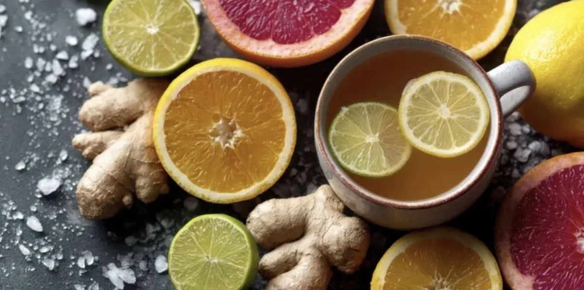 Ingwer, Orangen, Tee - Immunsystem stärken