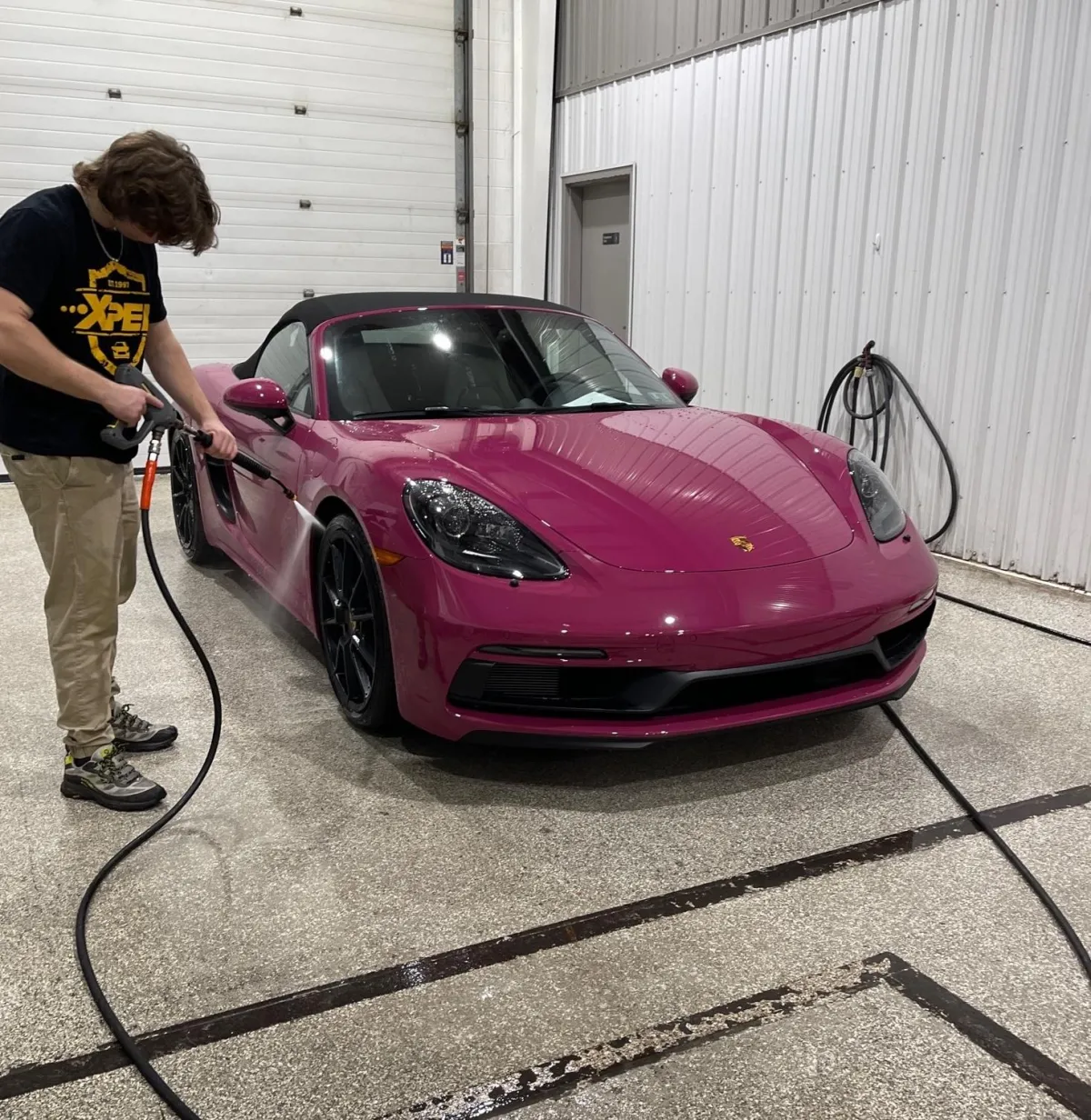 Ruby Star Porsche Wash