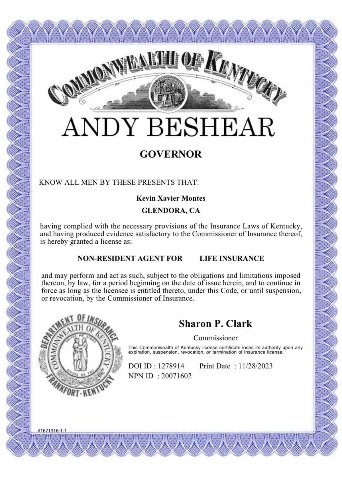 state license