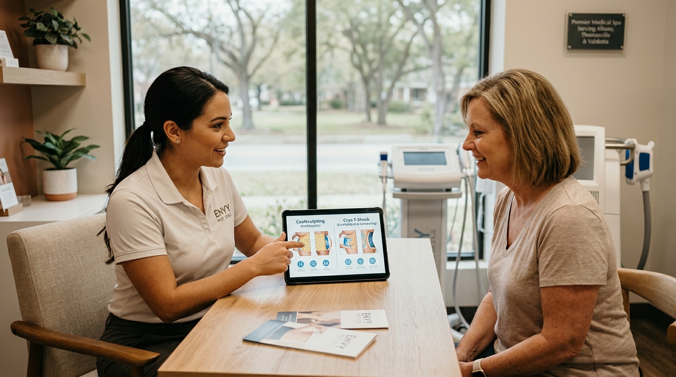CoolSculpting vs Cryo T-Shock for Fat Reduction Guide