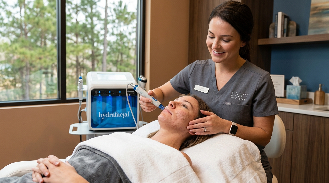 HydraFacial Results for Acne Scars and Sun Damage in Georgia