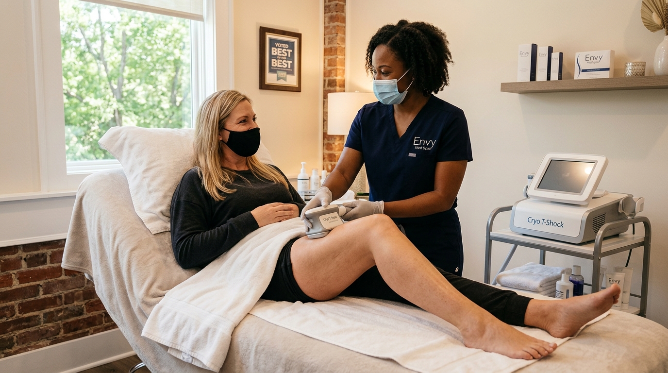How Cryo T-Shock Works for Cellulite Reduction | Envy Med Spas