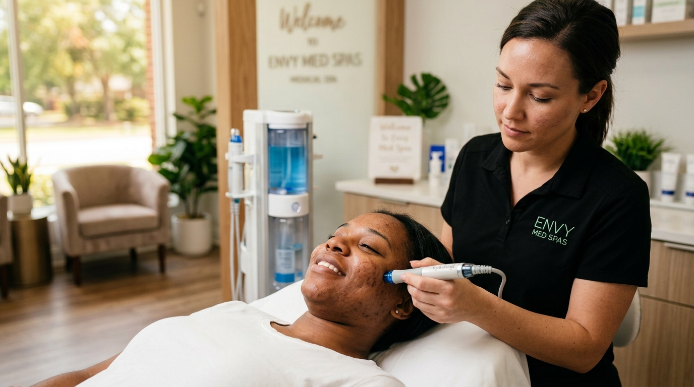 HydraFacial Results for Acne Scars and Uneven Skin Tone