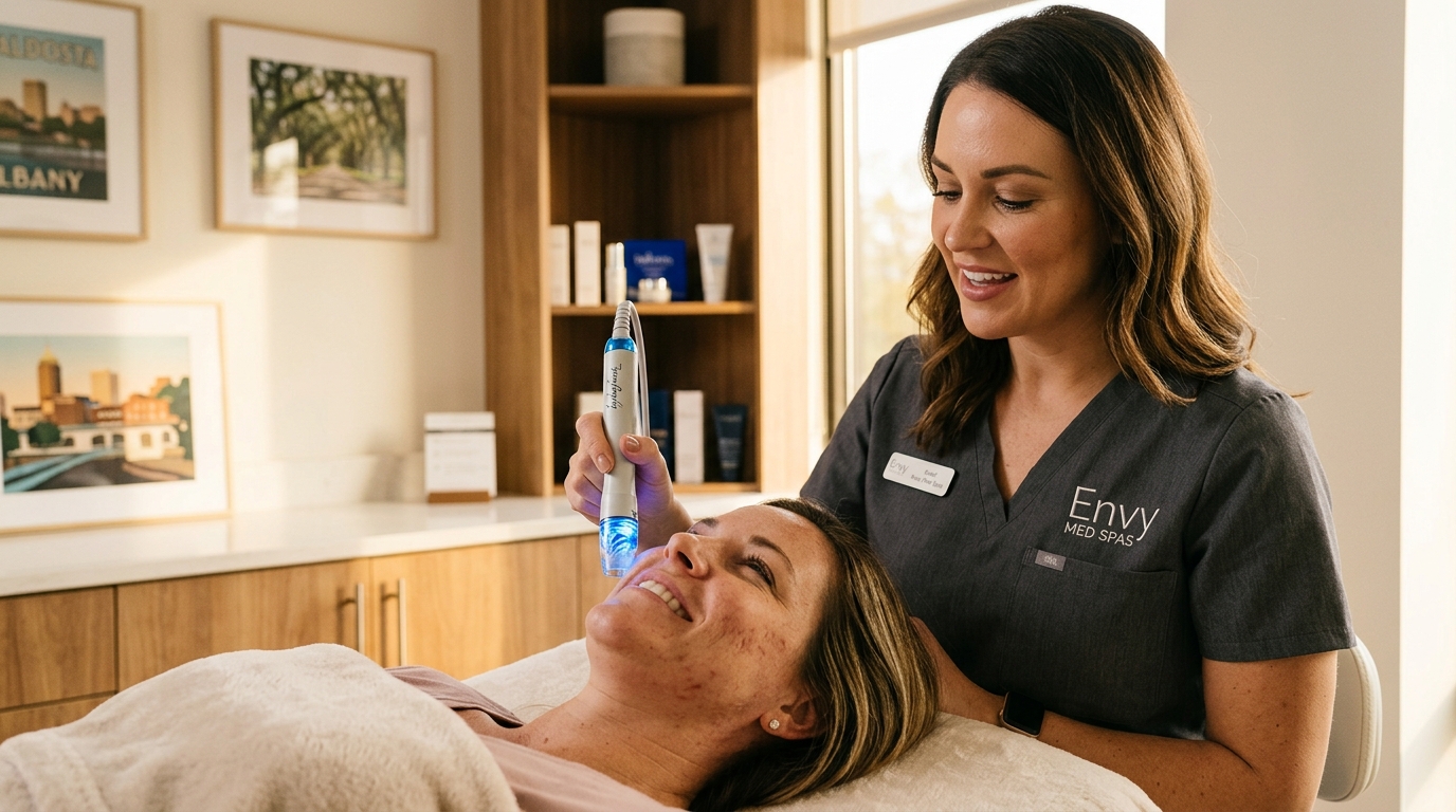 How HydraFacial Helps With Acne Scars and Sun Damage | Envy Med Spas