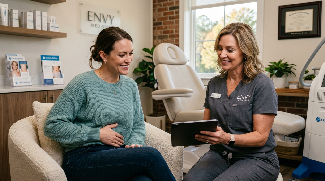7 Benefits of CoolSculpting for Stubborn Belly Fat in GA