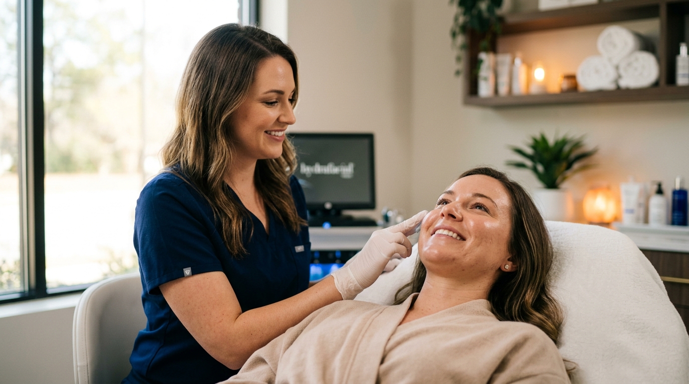 HydraFacial Results for Acne Scars and Uneven Skin Tone
