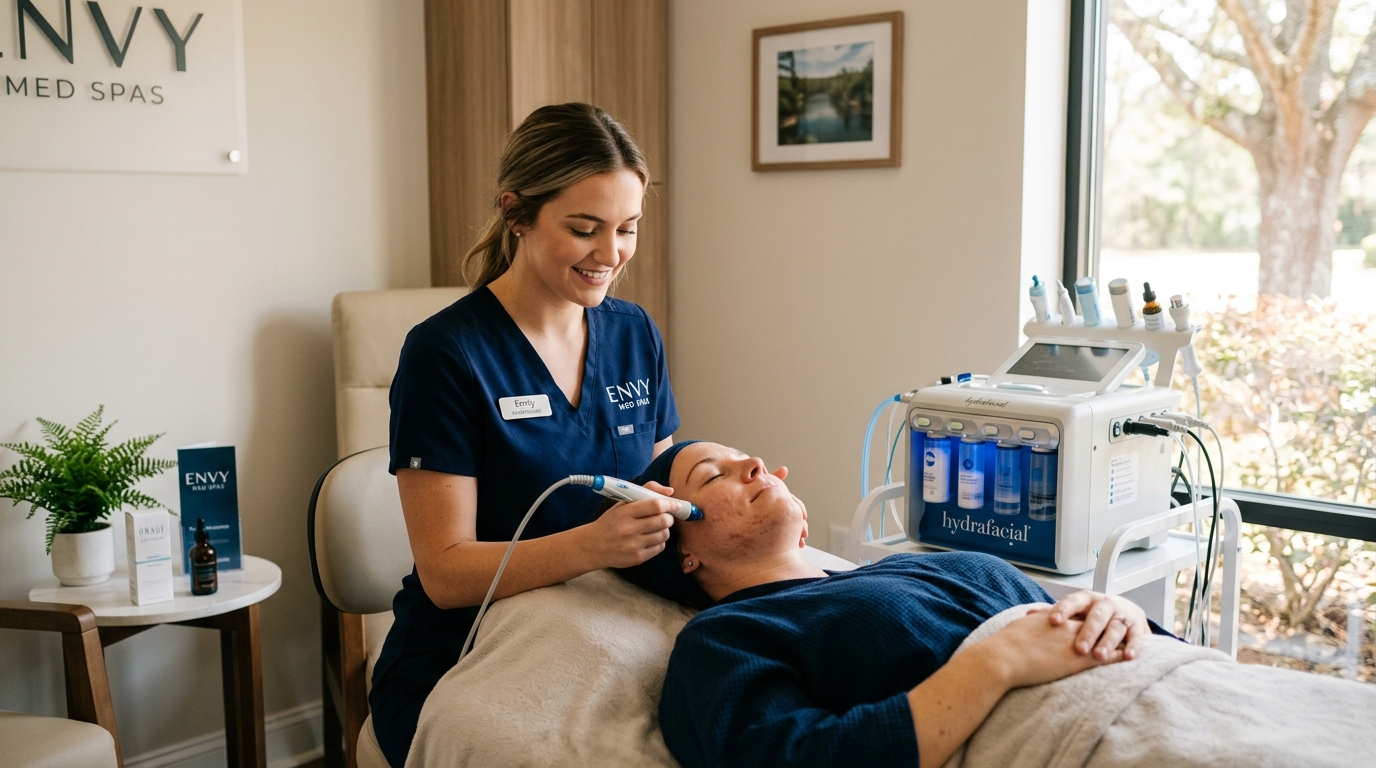What to Expect During a HydraFacial Treatment for Acne Scars