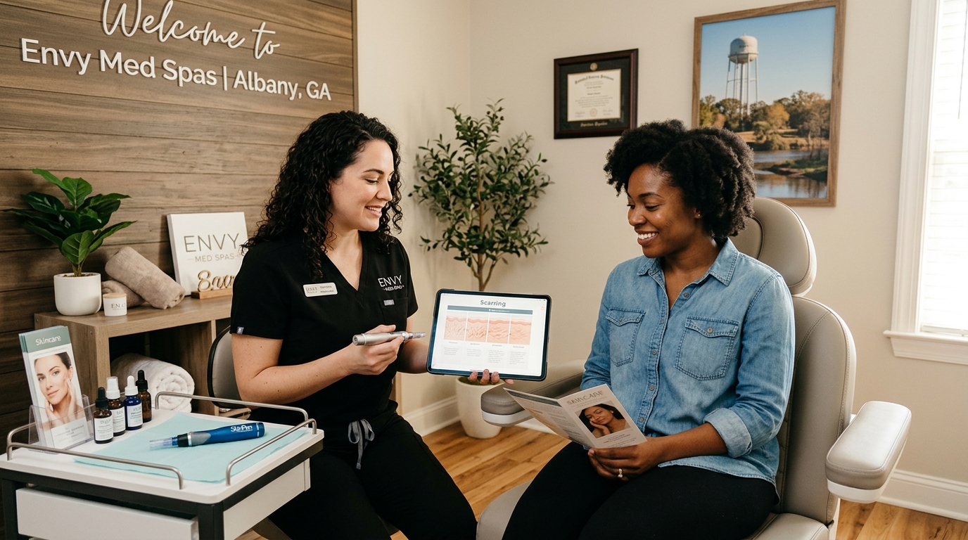Benefits of Microneedling for Acne Scars in Albany GA | Envy Med Spas