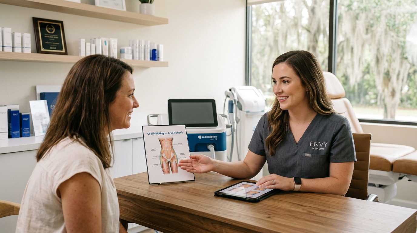 CoolSculpting vs Cryo T-Shock for Stubborn Fat: Which is Best?