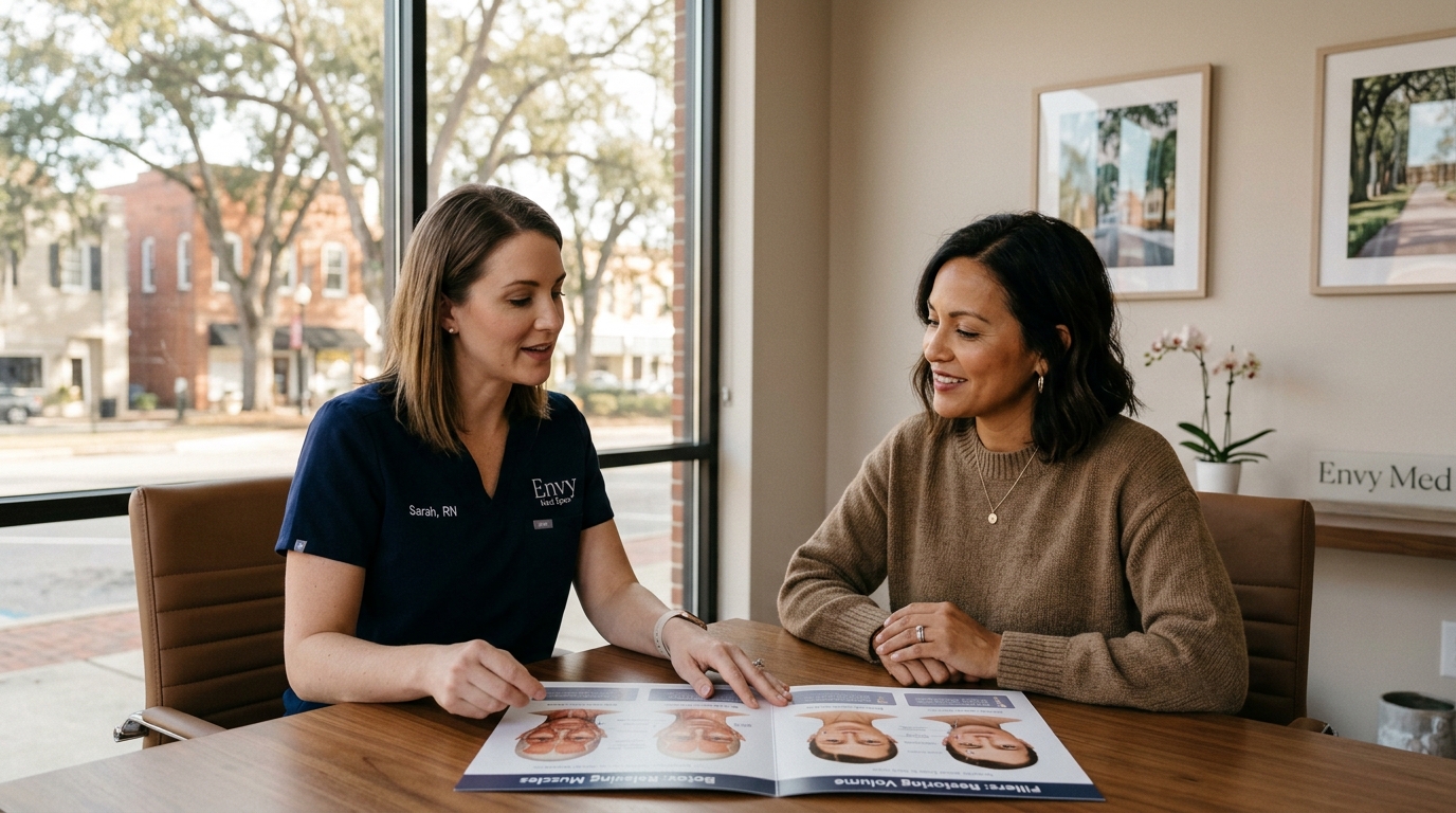 Dermal Fillers vs Botox for Facial Rejuvenation in Thomasville