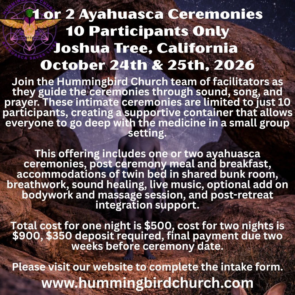 Ayahuasca ceremony