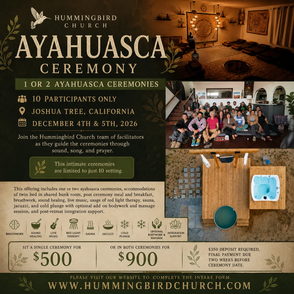 Ayahuasca ceremony