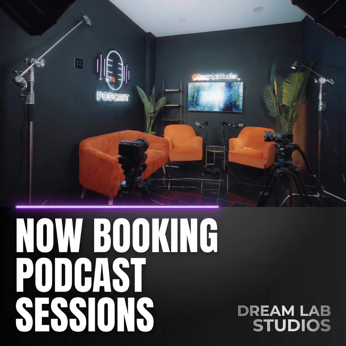 Modern interview set