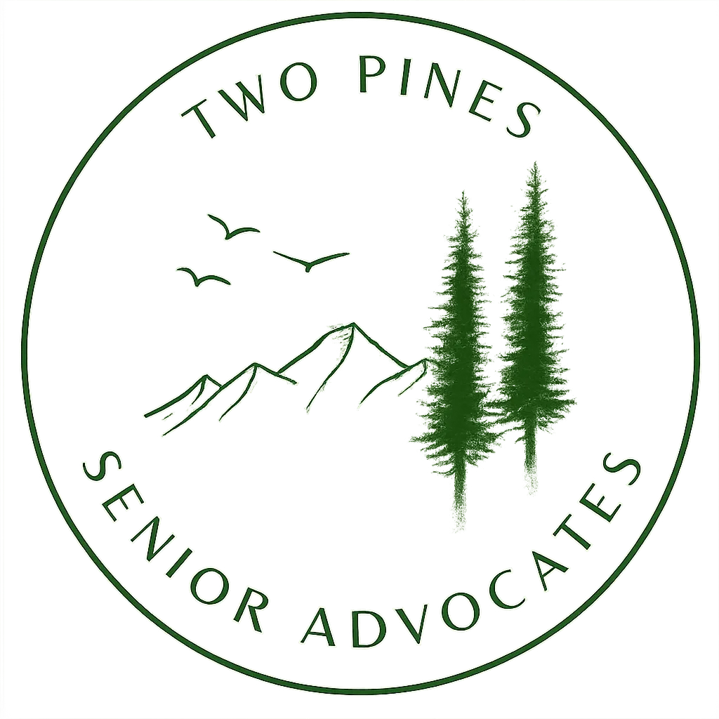 Two Pines Senior Advocates Logo