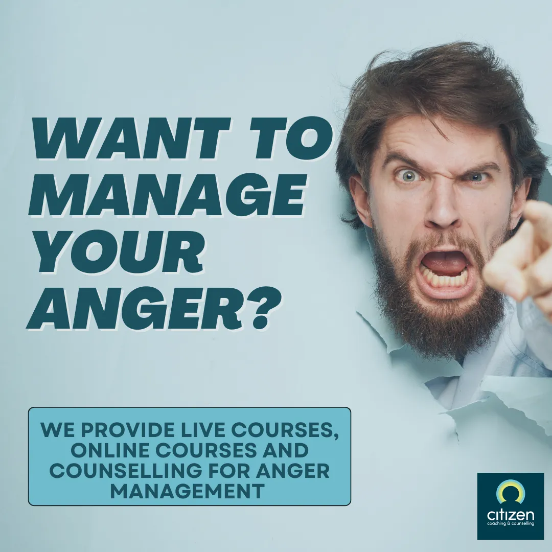 anger management course services banner picture